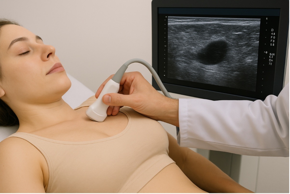 image echographie mammaire