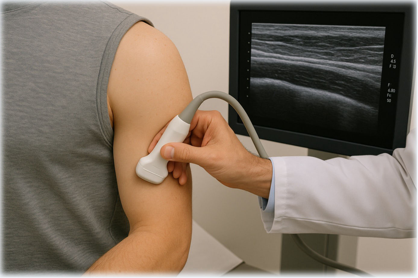 image echographie musculo tendineuse