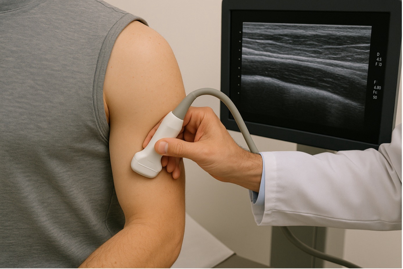 image echographie musculo tendineuse